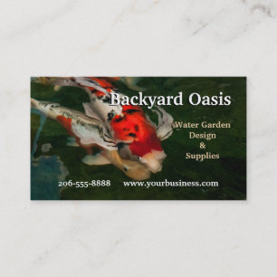 Nishikigoi Eindruck Visitenkarte