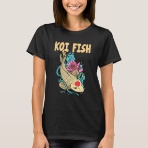 Nishikigoi Japanisch Traditioneller Koi Fisch Koi  T-Shirt