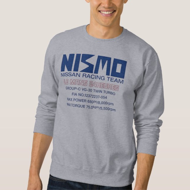 Nismo Nissan GTR R32 R33 R34 R35 Sweatshirt (Vorderseite)