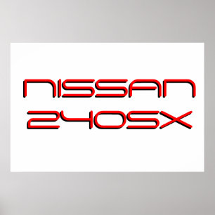 Nissan 240SX Poster