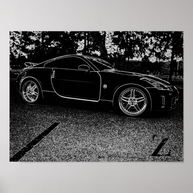 Nissan 350z poster (Vorne)