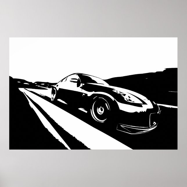 Nissan 350z poster (Vorne)
