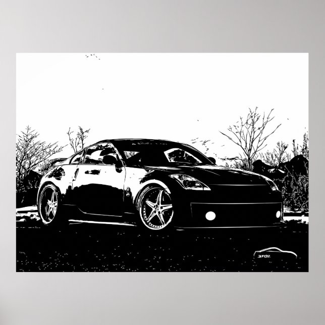 Nissan 350Z Poster (Vorne)