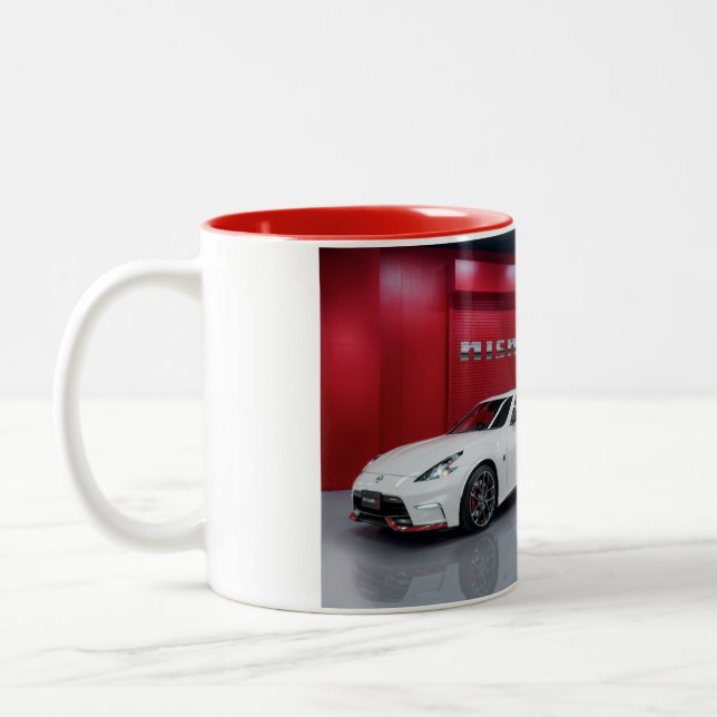 Nissan 370ZX Nismo Zweifarbige Tasse (Links)
