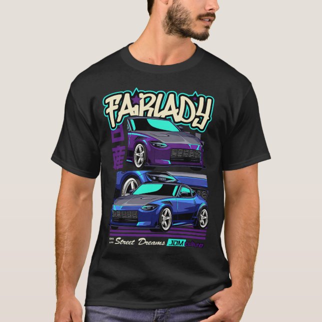 Nissan Fairlady Z Jdm Culture T-Shirt (Vorderseite)