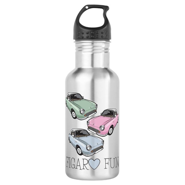 Nissan Figaro Fun Trinkflasche (Vorderseite)