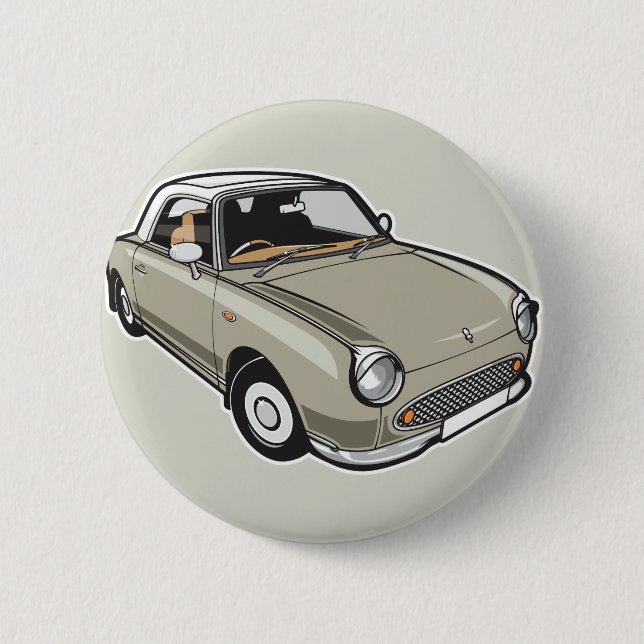 Nissan Figaro Topaz Mist Button (Vorderseite)