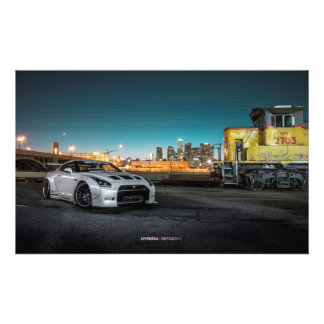 Nissan GT-R35 Libertywalk in Los Angeles Fotodruck