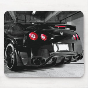 Nissan GT-R-Qualitäts-Schwarzes Mousepad