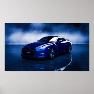 Nissan GT-R Quality Poster