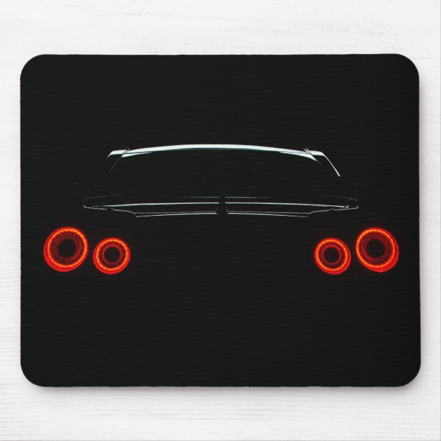 Nissan GT-R-Rücklichter Mousepad (Vorne)