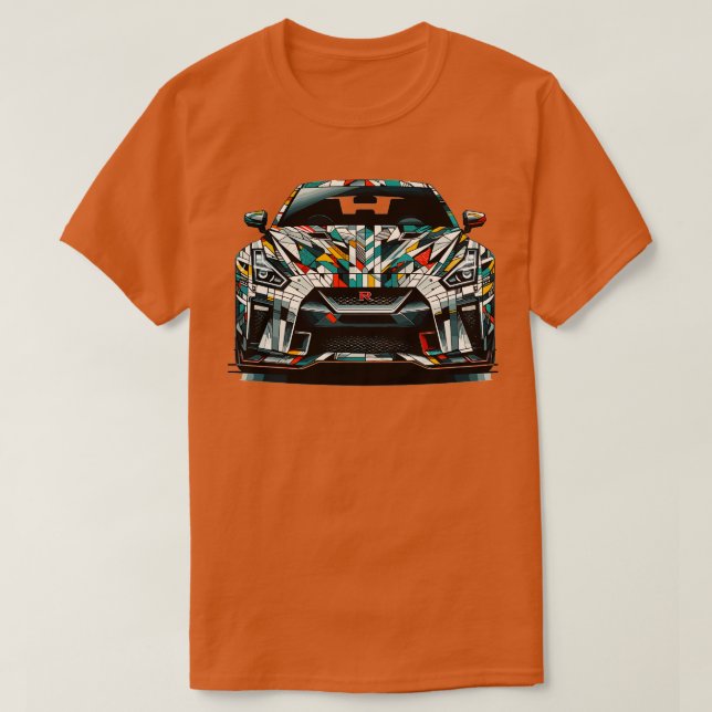 Nissan GTR 21 T-Shirt (Design vorne)