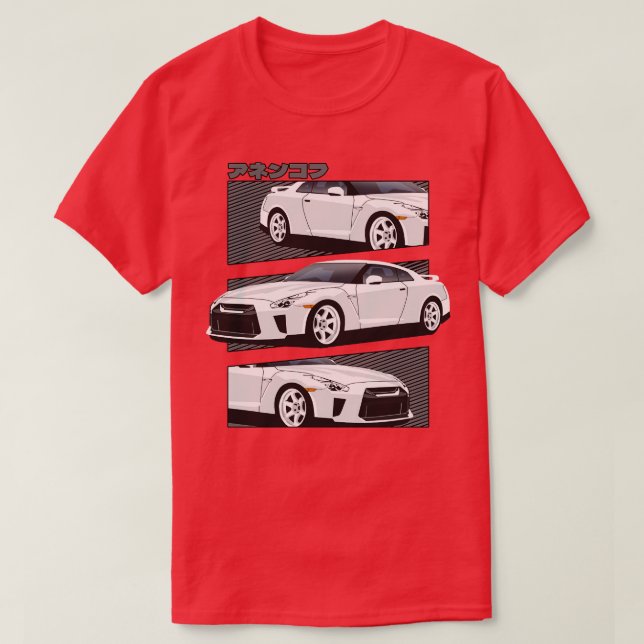 Nissan GTR r35 T-Shirt (Design vorne)