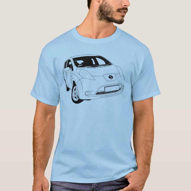 Nissan Leaf T - Shirt (Vorderseite)