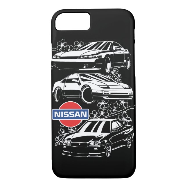 Nissan-Legenden Case-Mate iPhone Hülle (Rückseite)