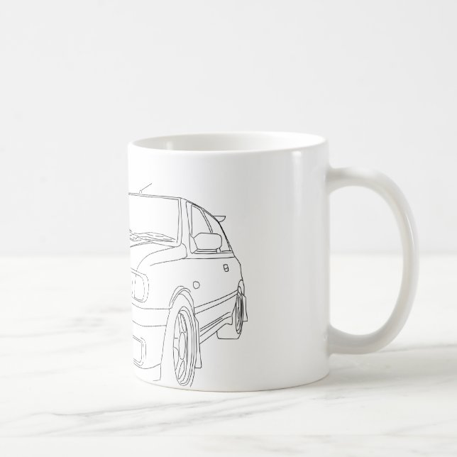 Nissan Pulsar GTiR Kaffeetasse (Rechts)