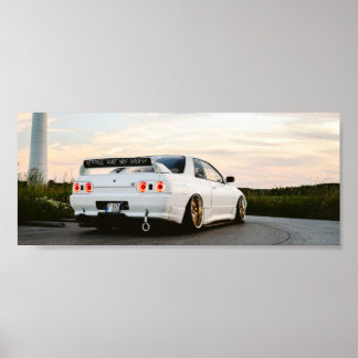 Nissan r32 poster