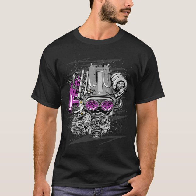 Nissan RB26 Motor T-Shirt (Vorderseite)
