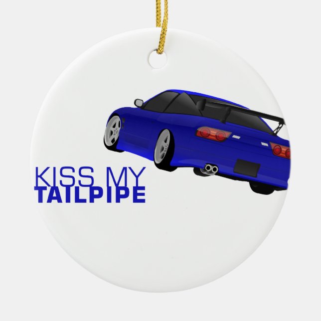 Nissan s13 (180sx/200sx/240sx) - Blau Keramikornament (Vorne)