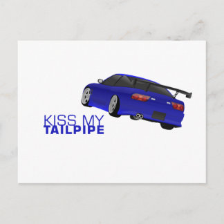 Nissan s13 (180sx/200sx/240sx) - Blau Postkarte