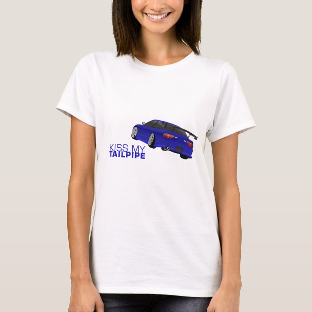 Nissan s13 (180sx/200sx/240sx) - Blau T-Shirt (Vorderseite)