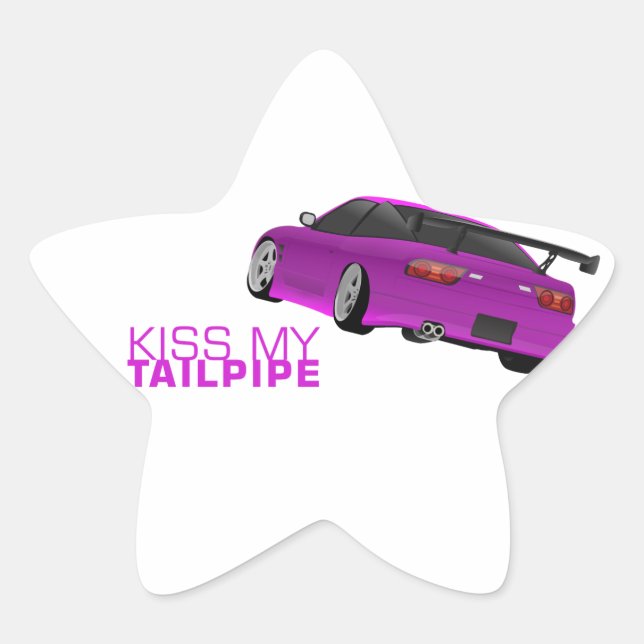 Nissan S13 (180sx/200sx/240sx) Stern-Aufkleber (Vorderseite)