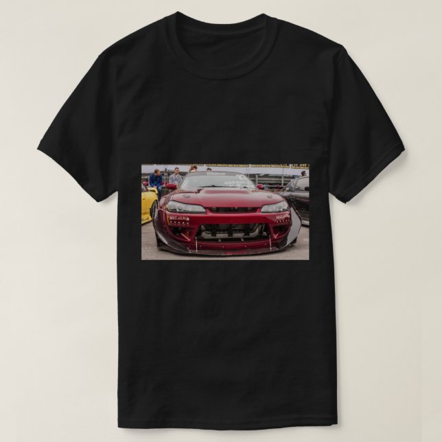 Nissan S15 Silvia - Drift Car (vorne) T-Shirt (Design vorne)