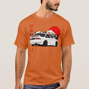 Nissan Silvia S14 Rückansicht T-Shirt