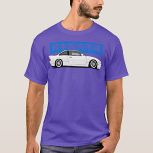Nissan Silvia S14 Seitenansicht T-Shirt