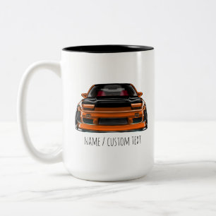 Nissan Silvia S-Chassis 240sx Drift-Spezifikation Zweifarbige Tasse