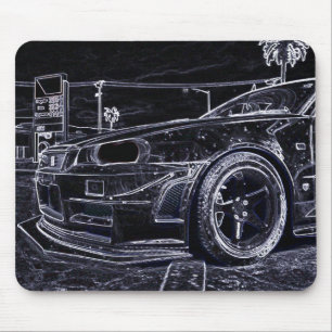 Nissan Skyline GT-r R34 Mousepad
