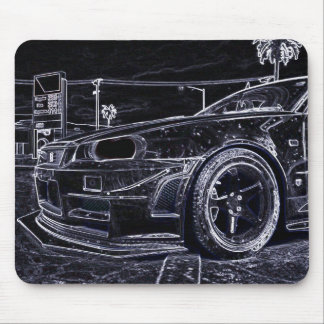 Nissan Skyline GT-r R34 Mousepad