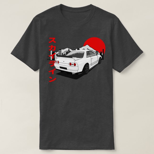 Nissan Skyline GTR R32 T-Shirt (Design vorne)