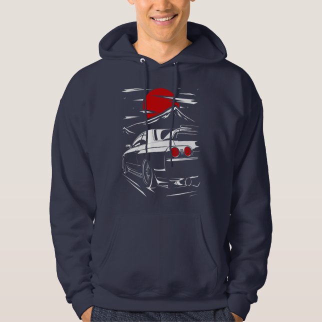 Nissan Skyline R32 T-ShirtNissan Skyline R32 Hoodie (Vorderseite)