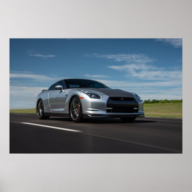 Nissan Skyline R35 GT-R Poster (Vorne)