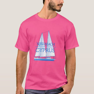 Nissi Beach Cyprus Wasserboot T-Shirt