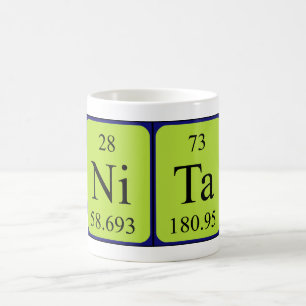 Nita Periodenname Tasse