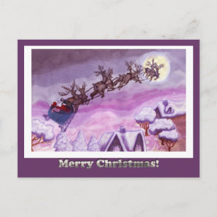 Nite Before Christmas Postcard - Maßgeschneidert Feiertagspostkarte