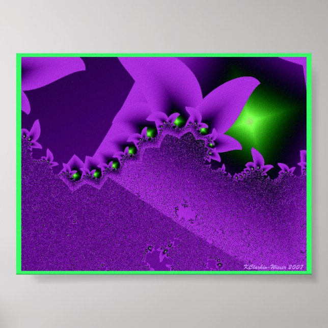 Nite Lite Garden Poster (Vorne)