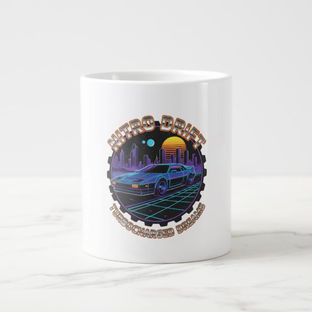 Nitro Drift Jumbo-Tasse (Vorderseite)