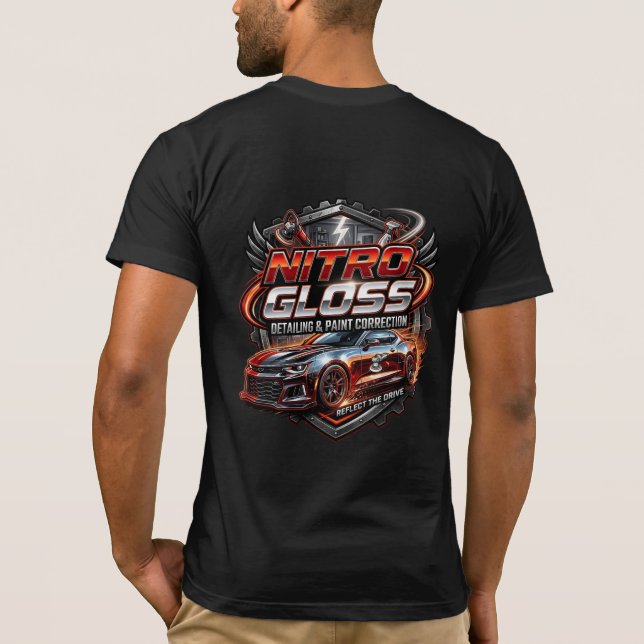 Nitro Gloss Detailing Grafik T-Shirt (Rückseite)