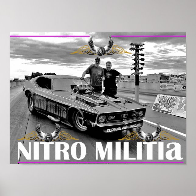NITRO MILITIA mattes Poster #9 (Vorne)