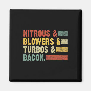 Nitroblumen Turbos Bycon Food Retro Grillen Fleisc Magnet
