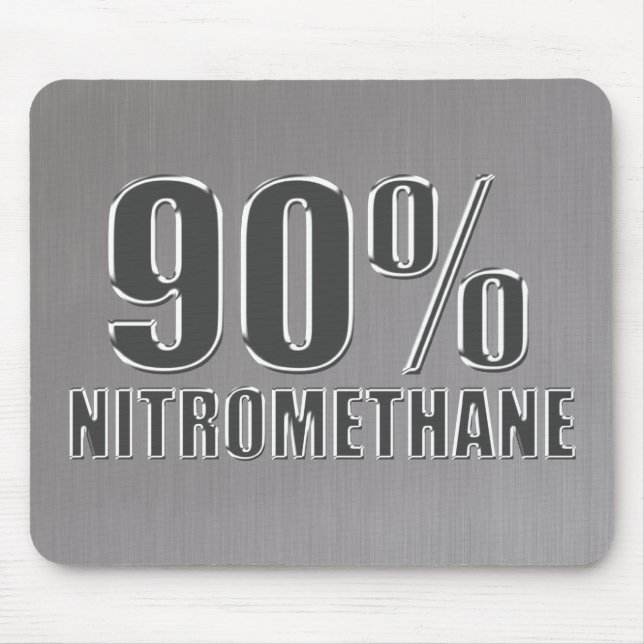 Nitromethanwiderstand, der den Brennstoff Nitro Mousepad (Vorne)