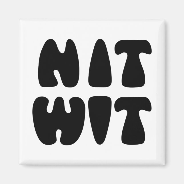 NITWIT MAGNET (Vorne)