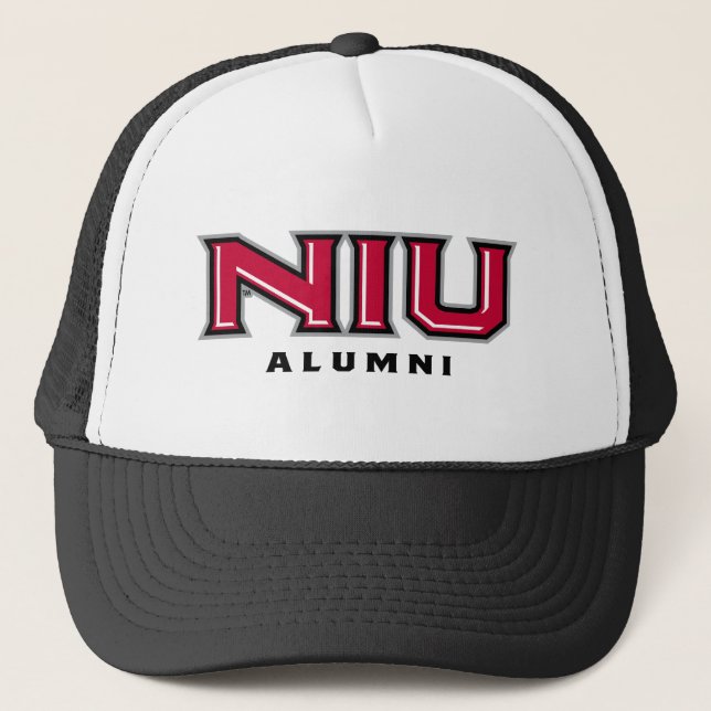 NIU Alumni Truckerkappe (Vorderseite)