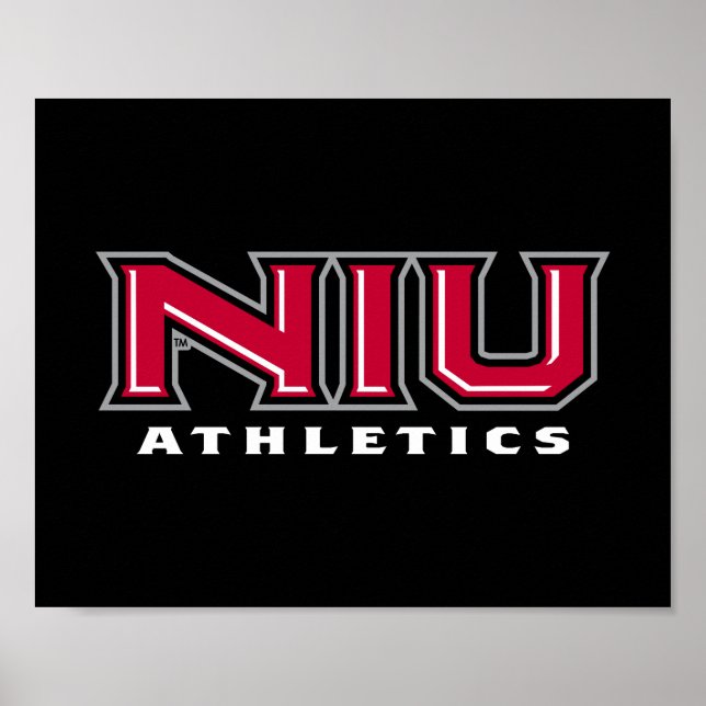 NIU Athletics Poster (Vorne)