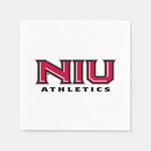 NIU Athletics Serviette (Vorderseite)