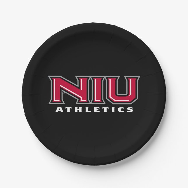 NIU Athletik Pappteller (Vorderseite)