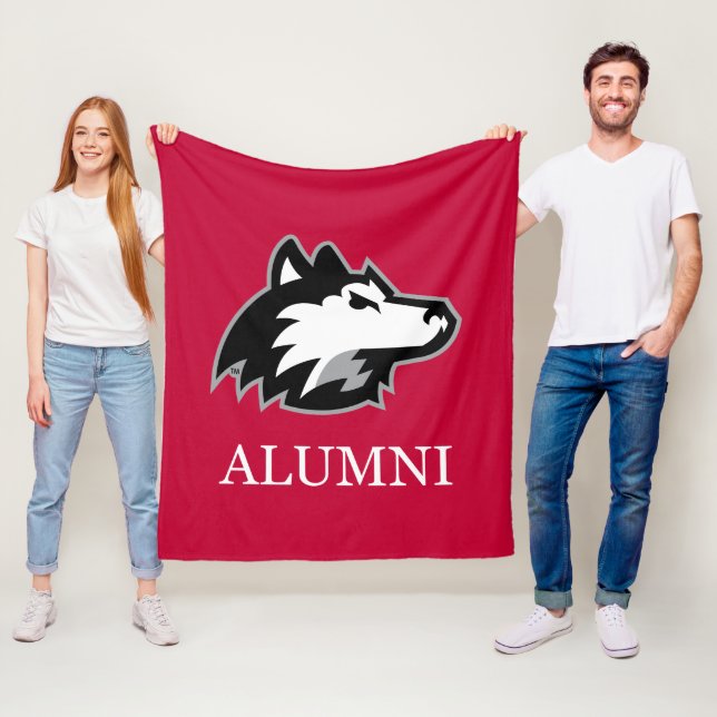 NIU Huskies Alumni Fleecedecke (Beispiel)